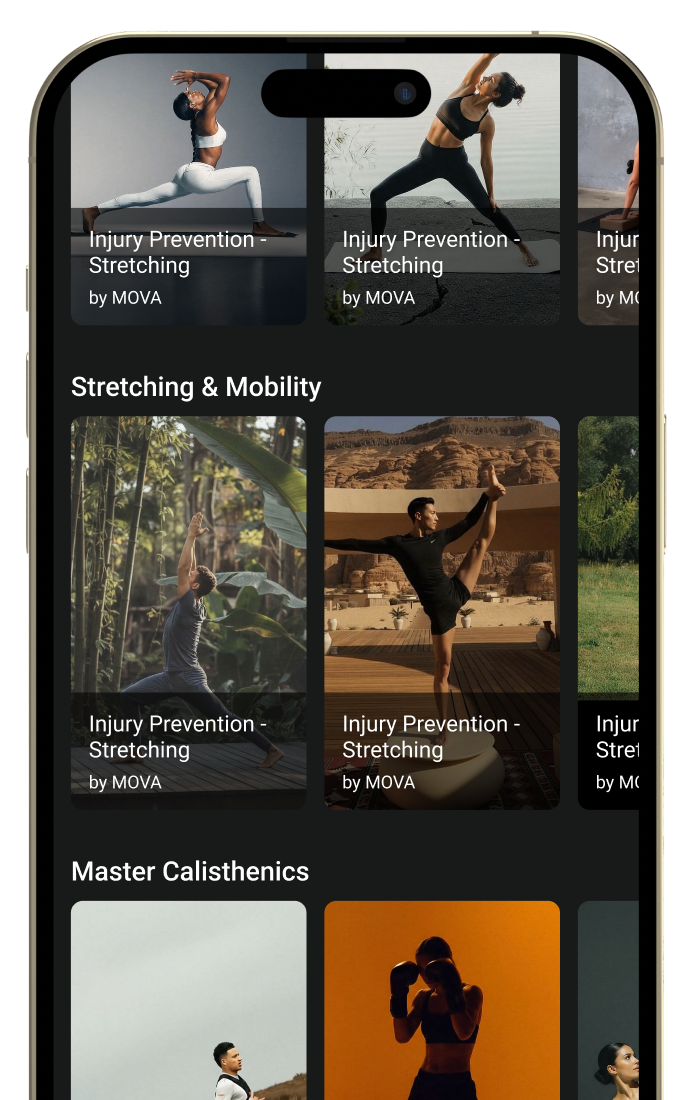 Mova App UI