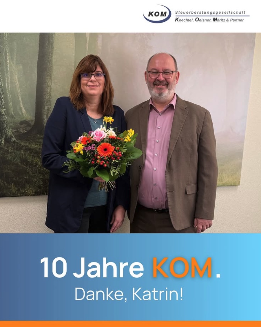 Social Media Beitrag: 10 Jahre KOM