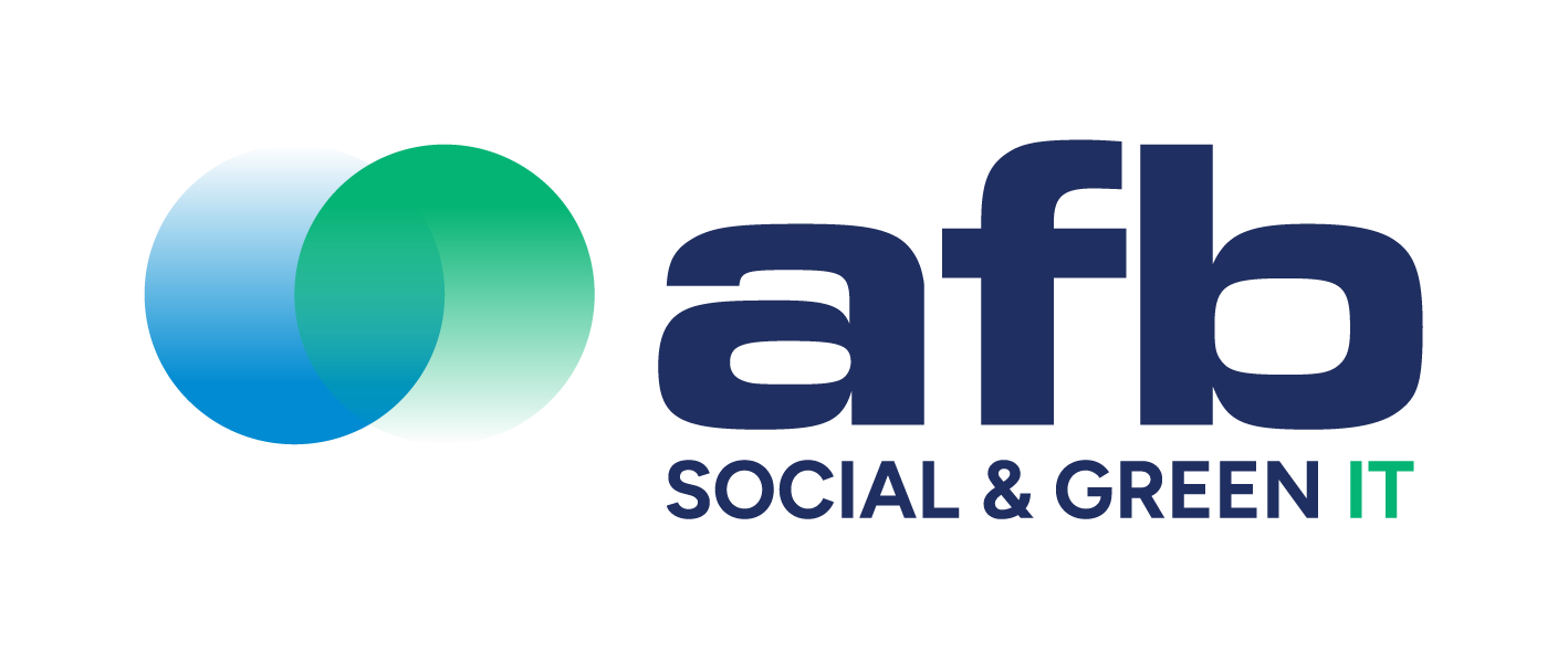 afb social green it Logo