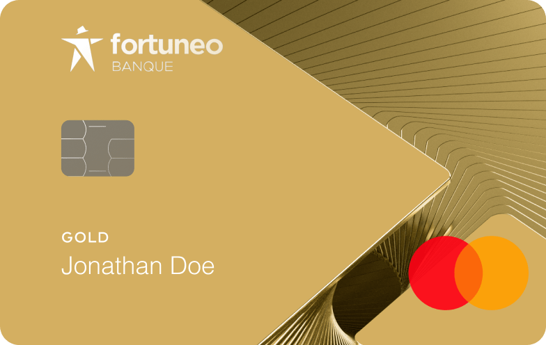 Carte Gold Mastercard Fortuneo