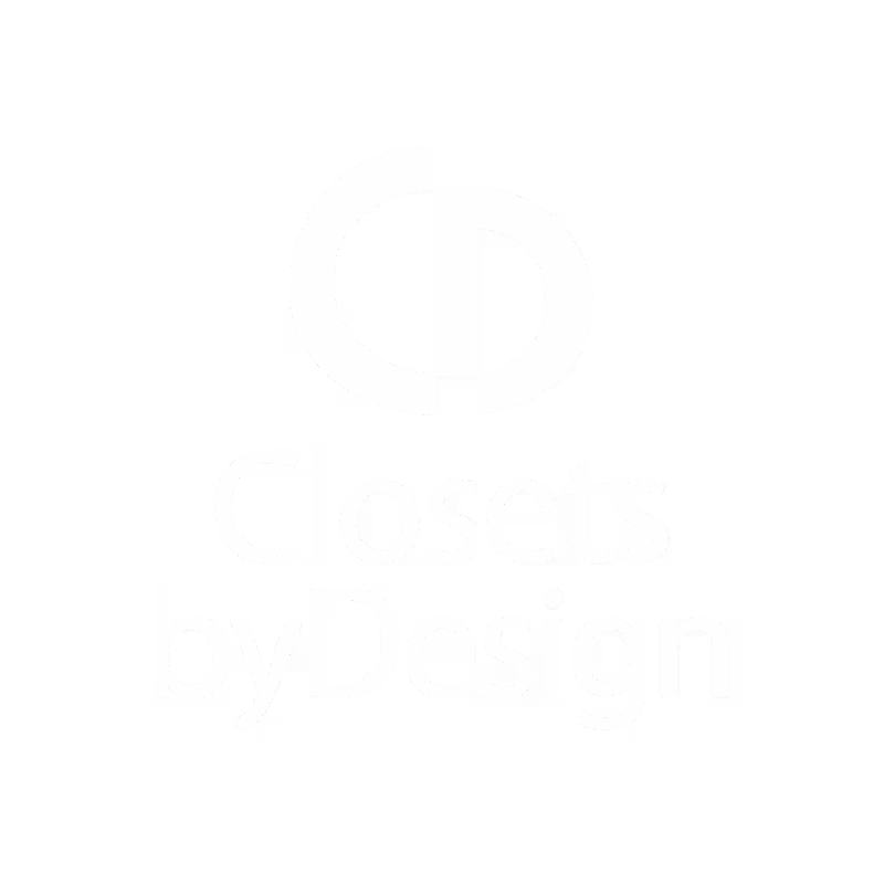 Closets by Design Logo White