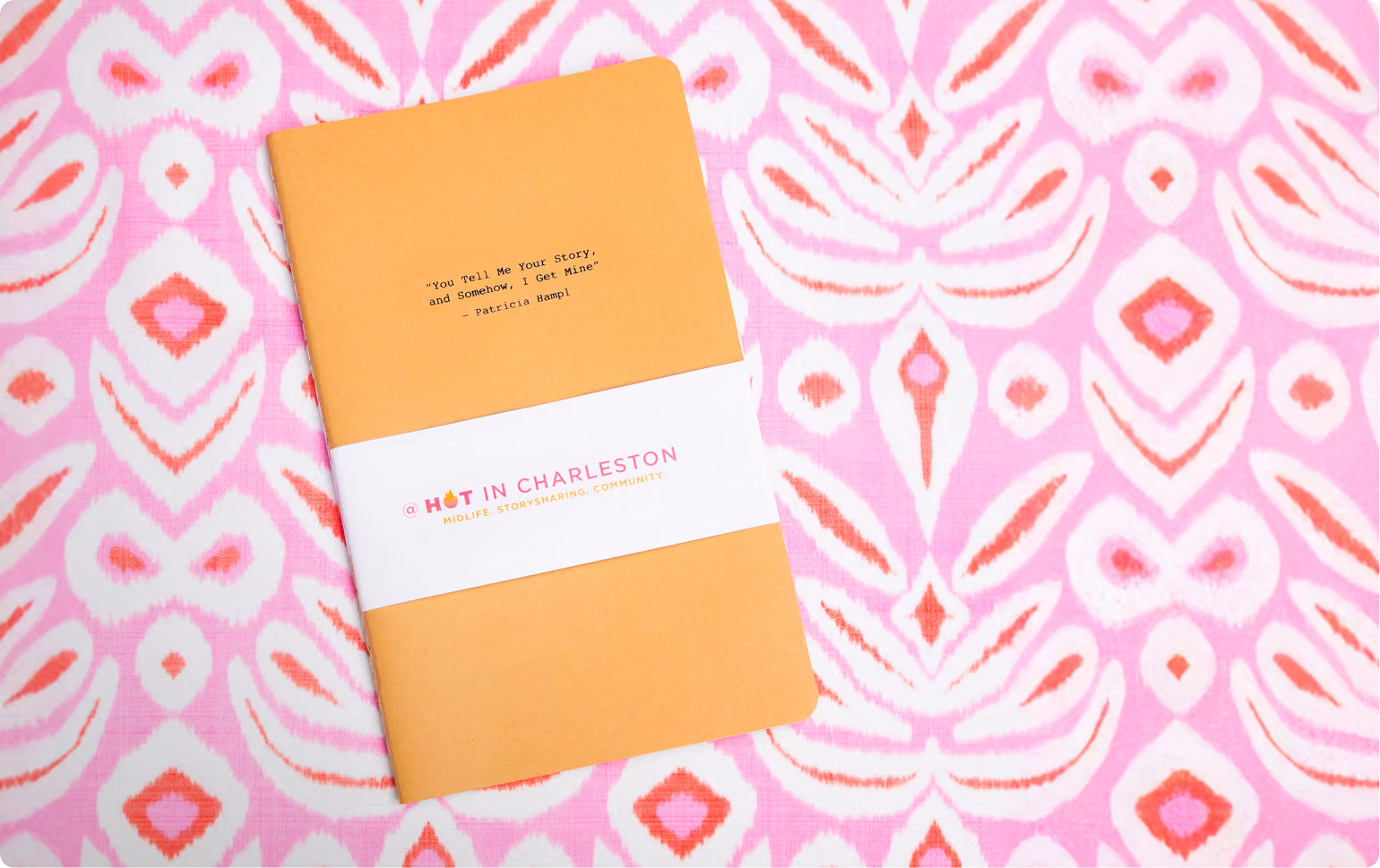 Hot in Charleston notebook.