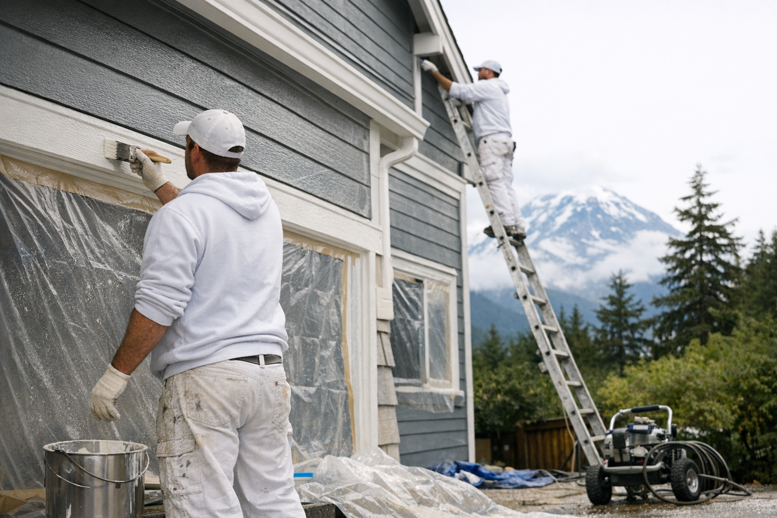 Cover Pro Painting’s Approach: Getting It Right in Washington’s Climate