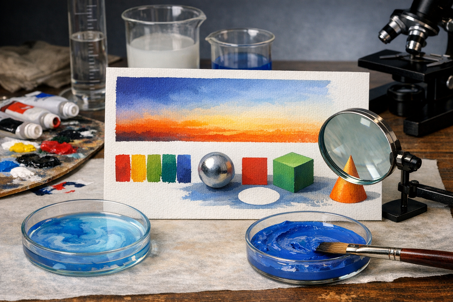 How Gouache Works: The Science Behind the Finish