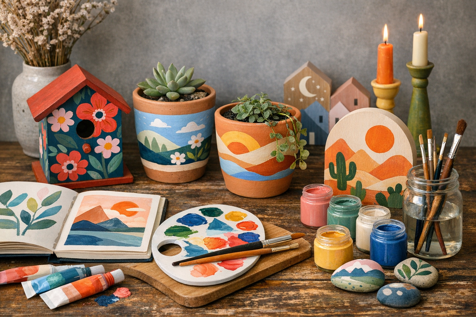 The DIY Factor: Gouache in Creative Home Projects