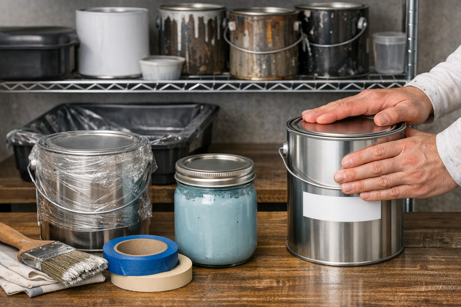 Best Practices for Storing Leftover Paint
