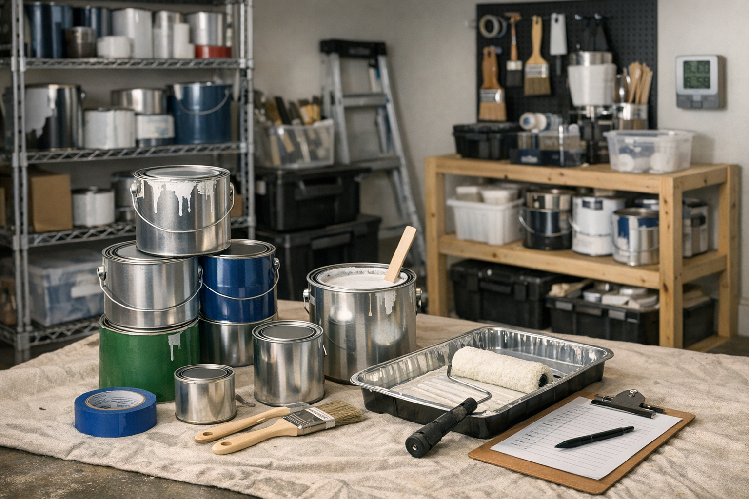 Pro Tips for Managing Paint Inventory at Home
