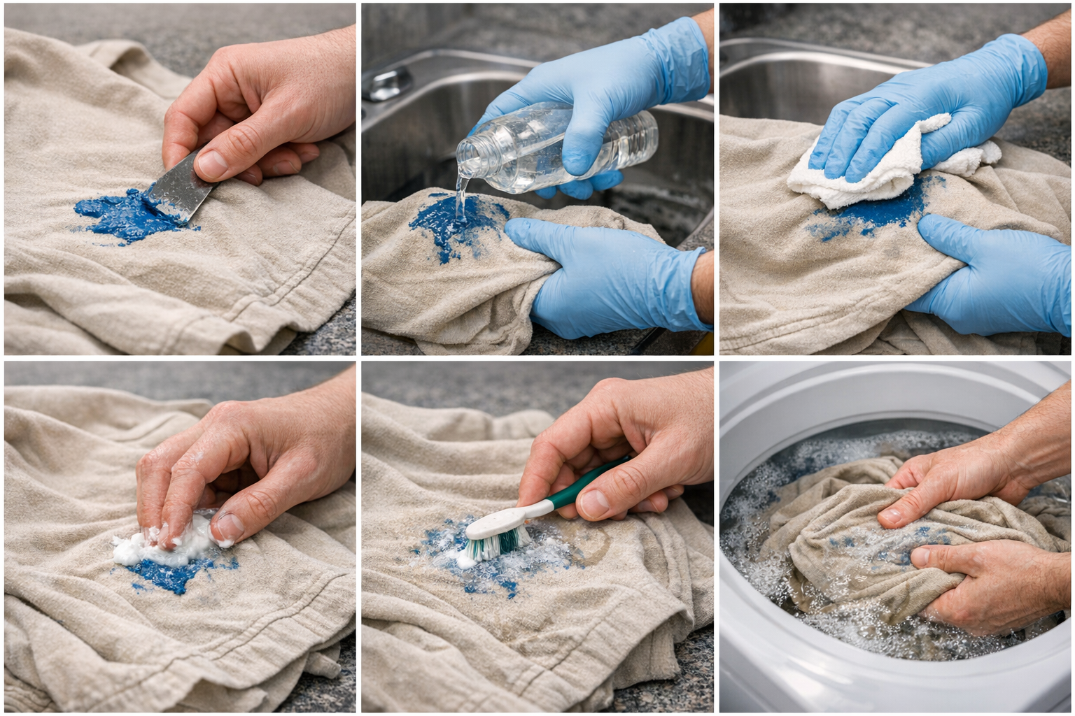 Getting Oil-Based Paint Off Clothes: Step-by-Step