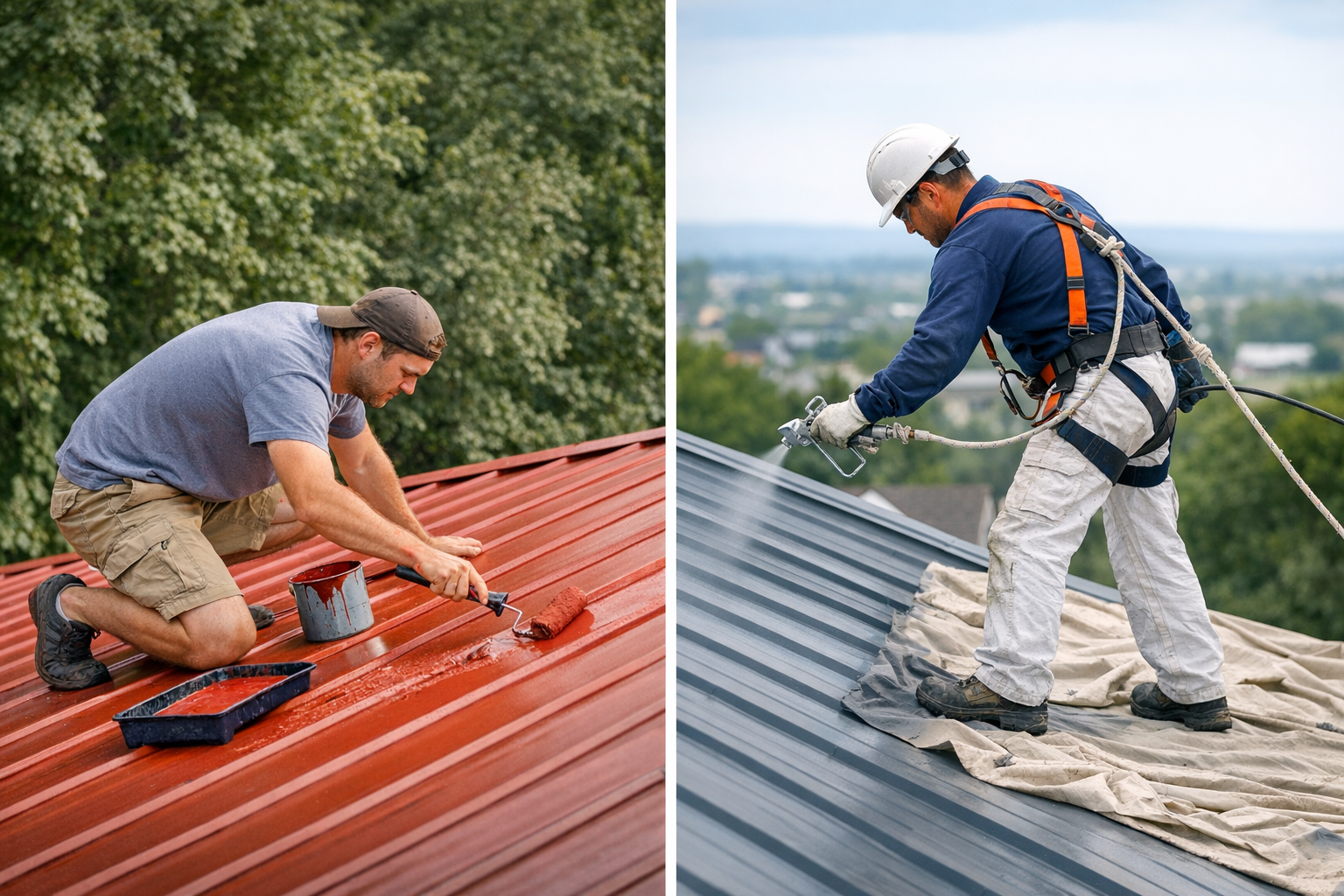 DIY vs. Professional: Should You Paint Your Metal Roof Yourself?