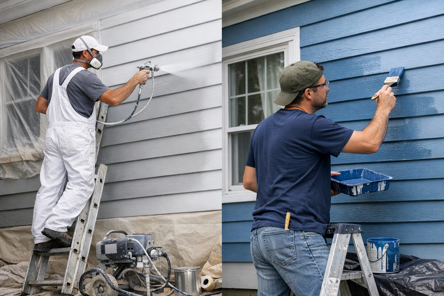 Should You Hire a Pro or DIY Your Aluminum Siding Paint Job?