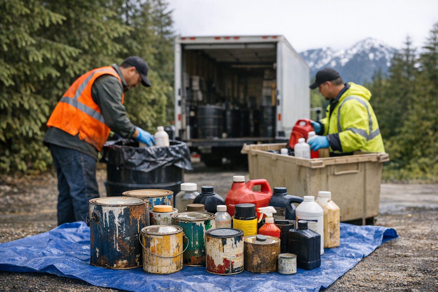 Responsible Disposal: Handling Old Paint and Chemicals in Washington State