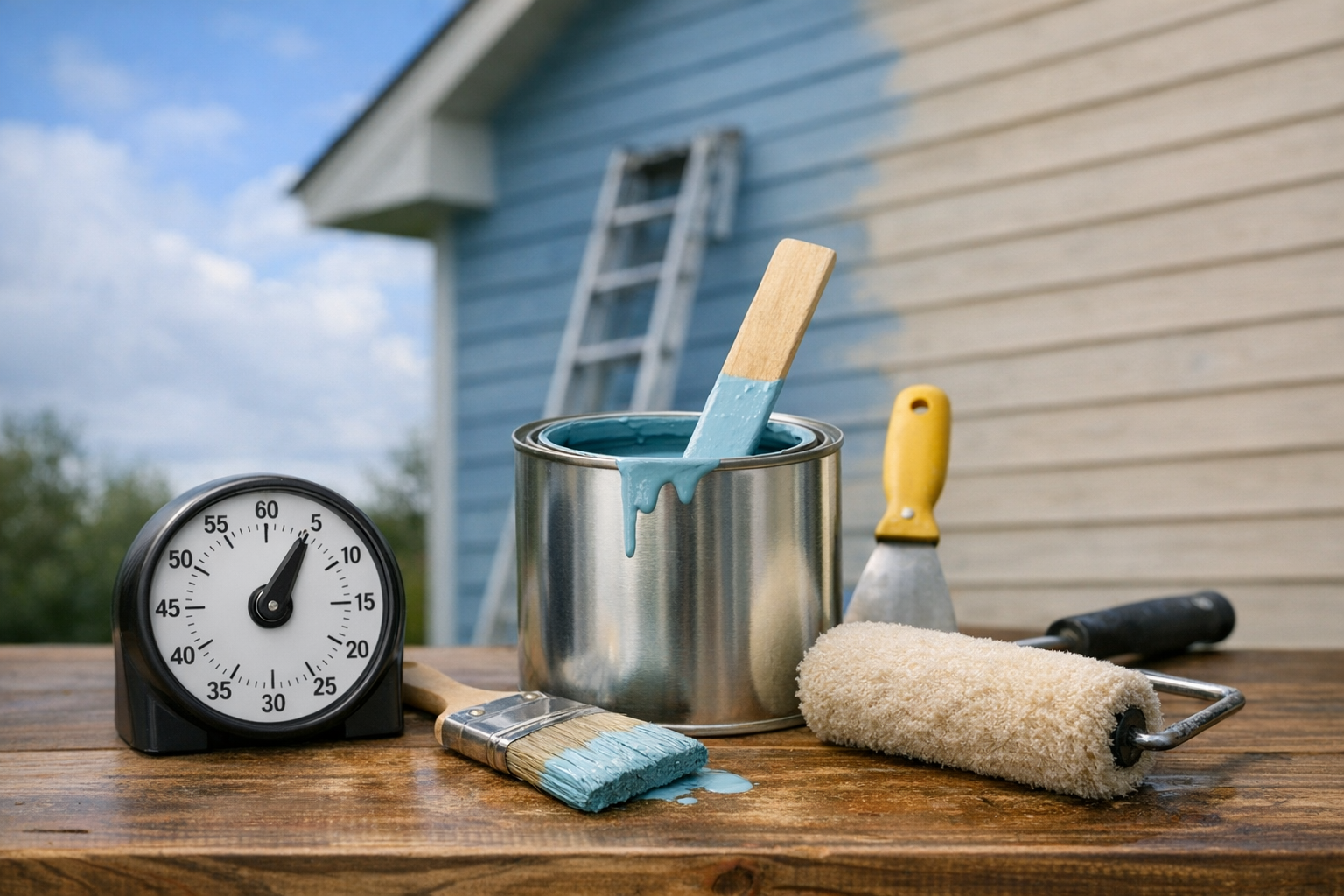 Understanding Exterior Paint Drying Times