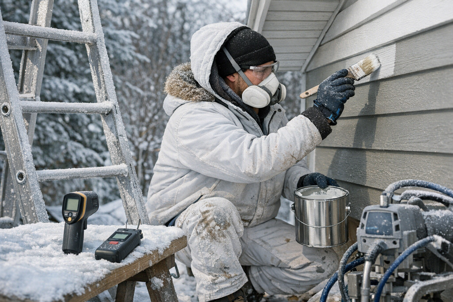 Best Practices for Exterior Painting at Low Temperatures