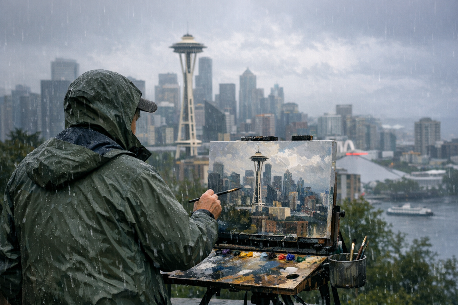 Local Climate Considerations: Painting in Seattle's Weather