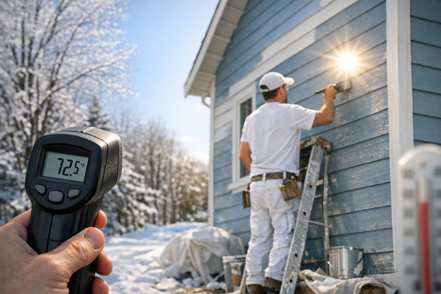 Understanding Temperature's Role in Exterior Painting