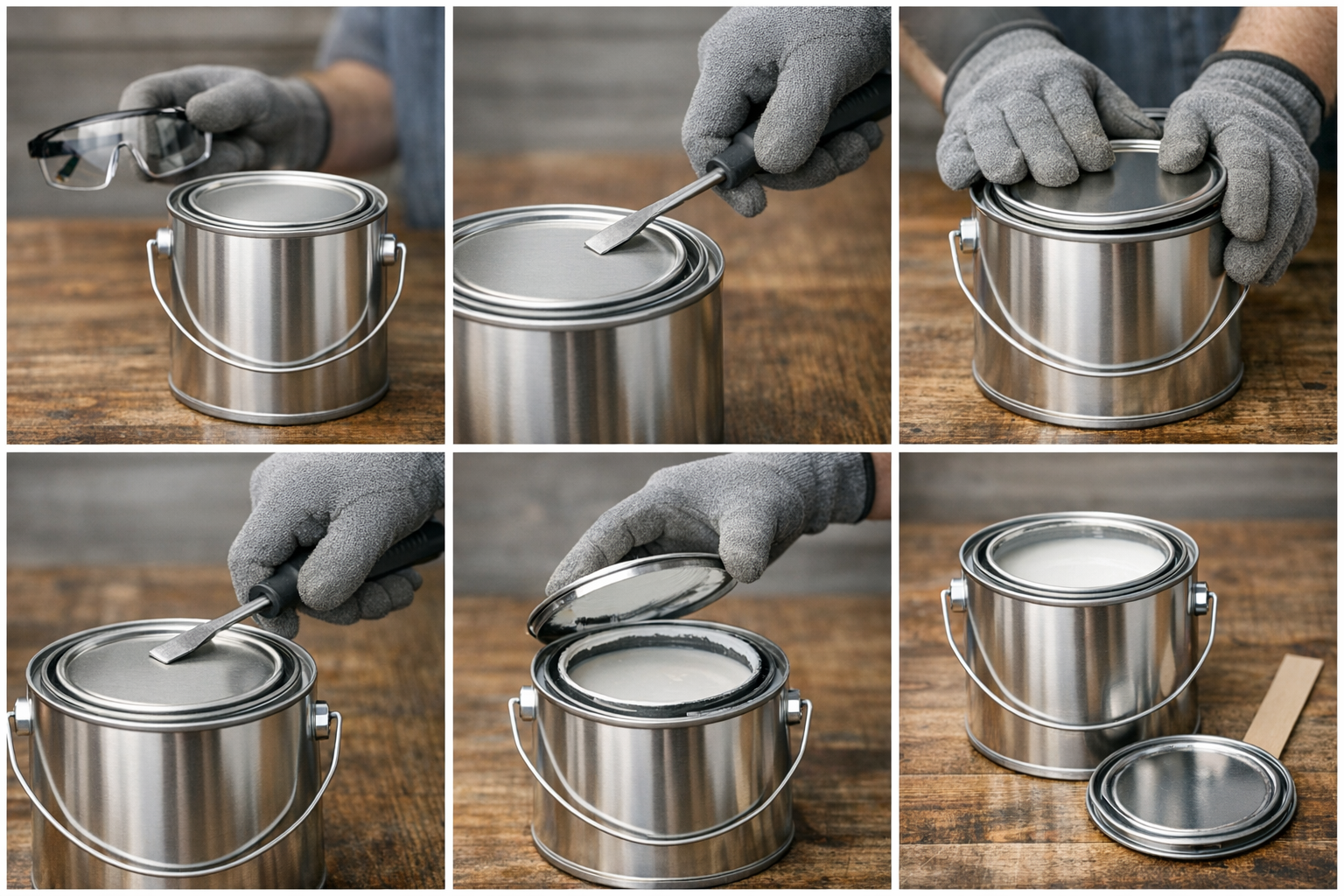 Step-by-Step Guide to Safely Opening a Paint Can