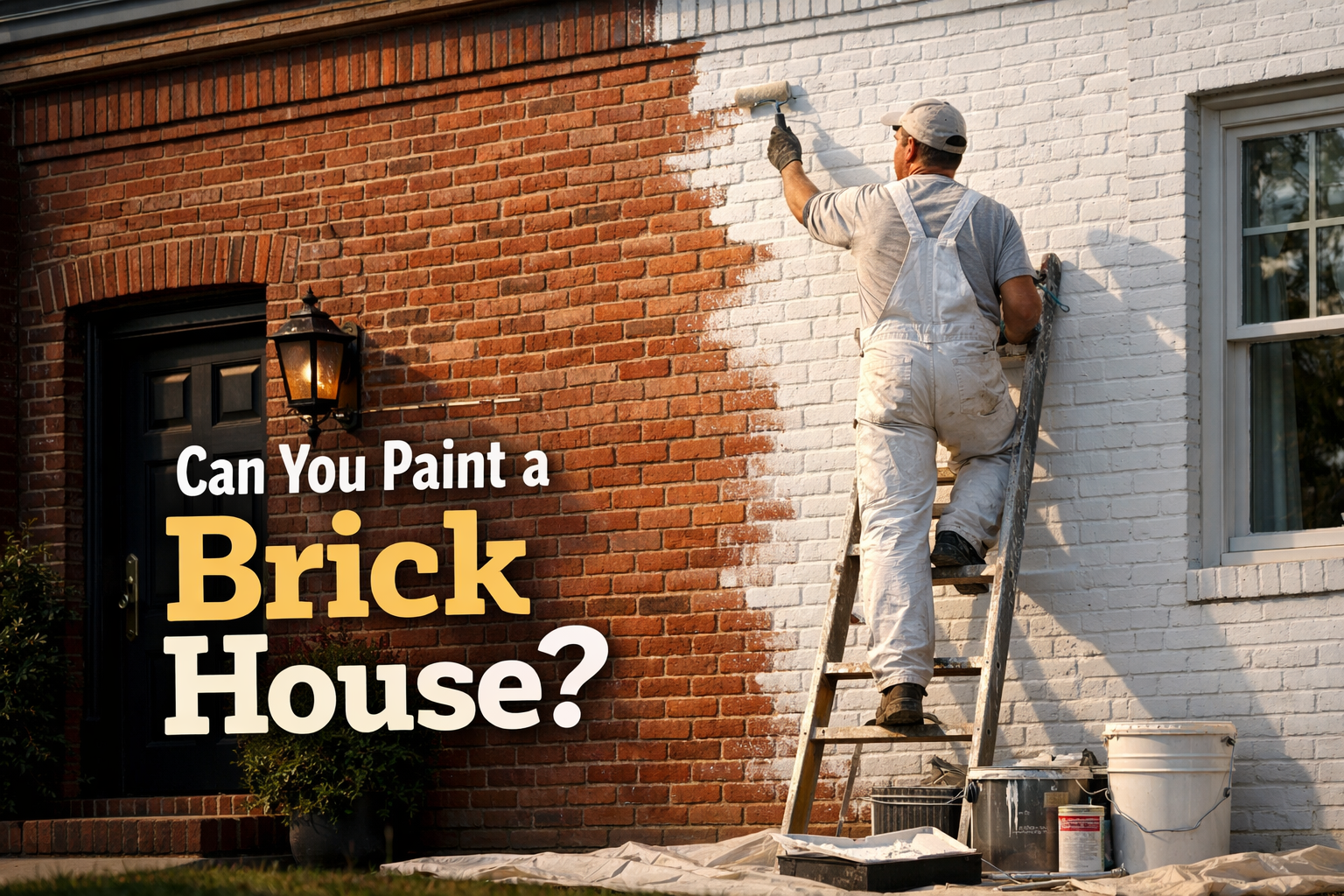 can you paint a brick house