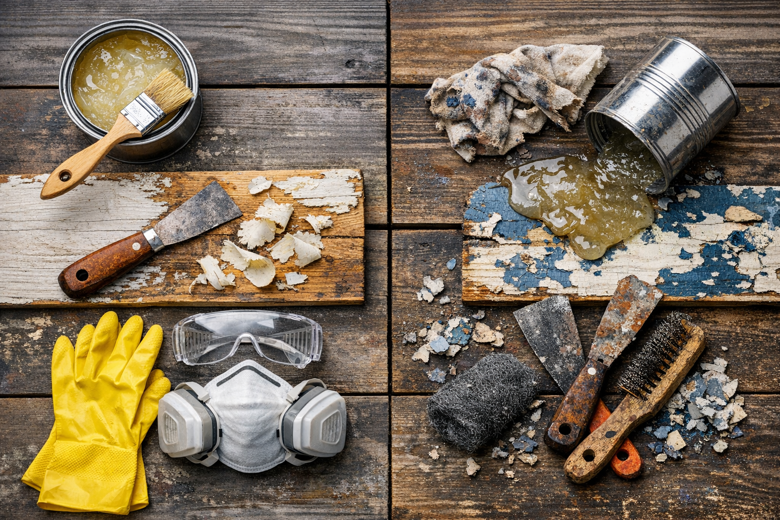 Chemical Paint Strippers: Pros and Cons