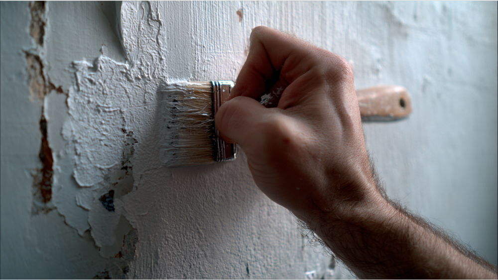 uneven paint