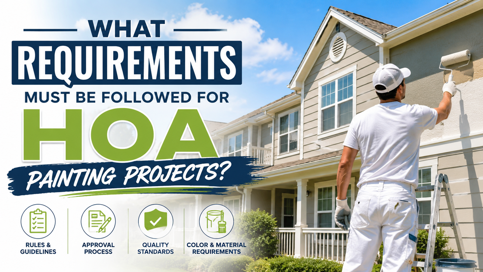 What Requirements Must Be Followed for HOA Painting Projects?