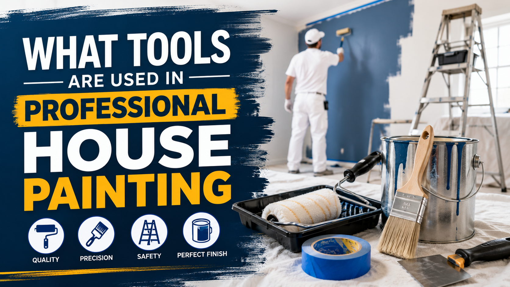 What Tools Are Used in Professional House Painting?