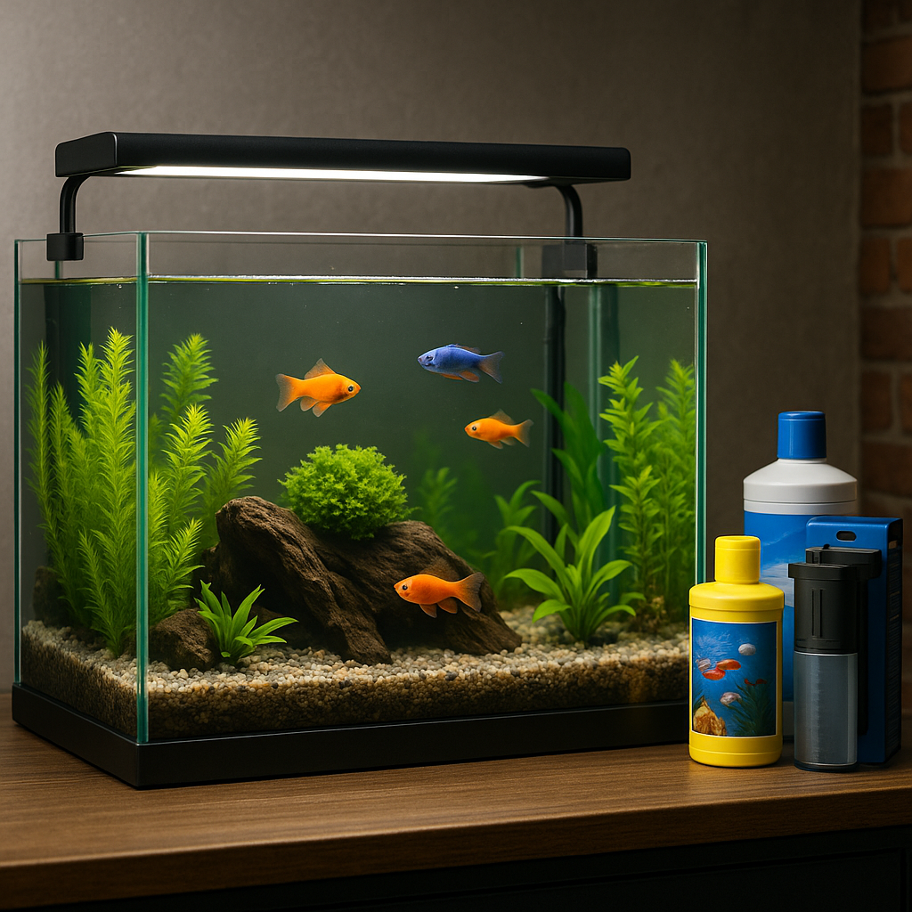 Start your Aquariums and fish supplies Affiliate Marketplace.