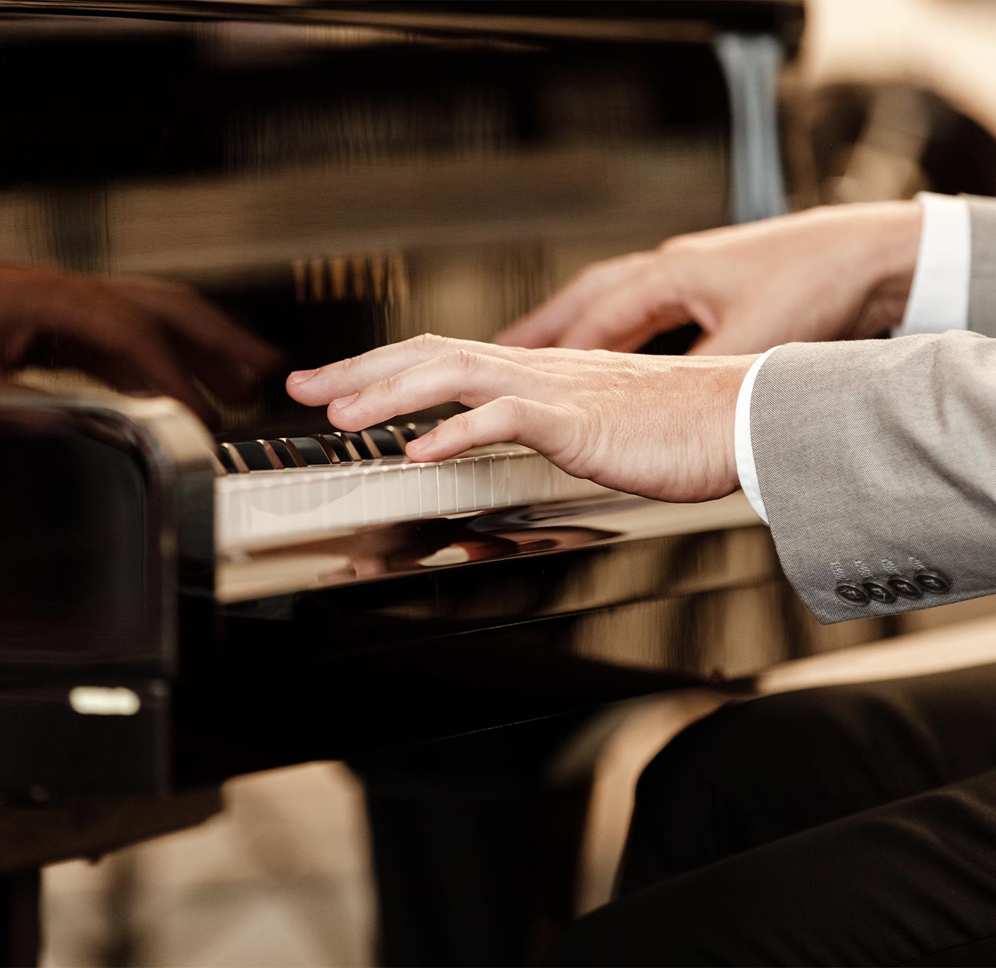 nahaufnahme eines klaviers