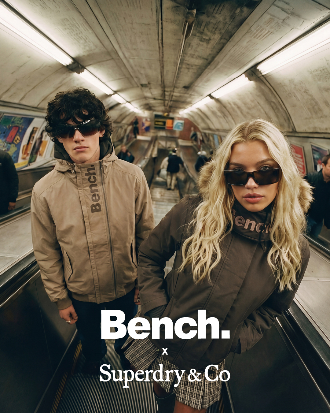 A NEW ERA FOR BENCH IN PARTNERSHIP WITH SUPERDRY