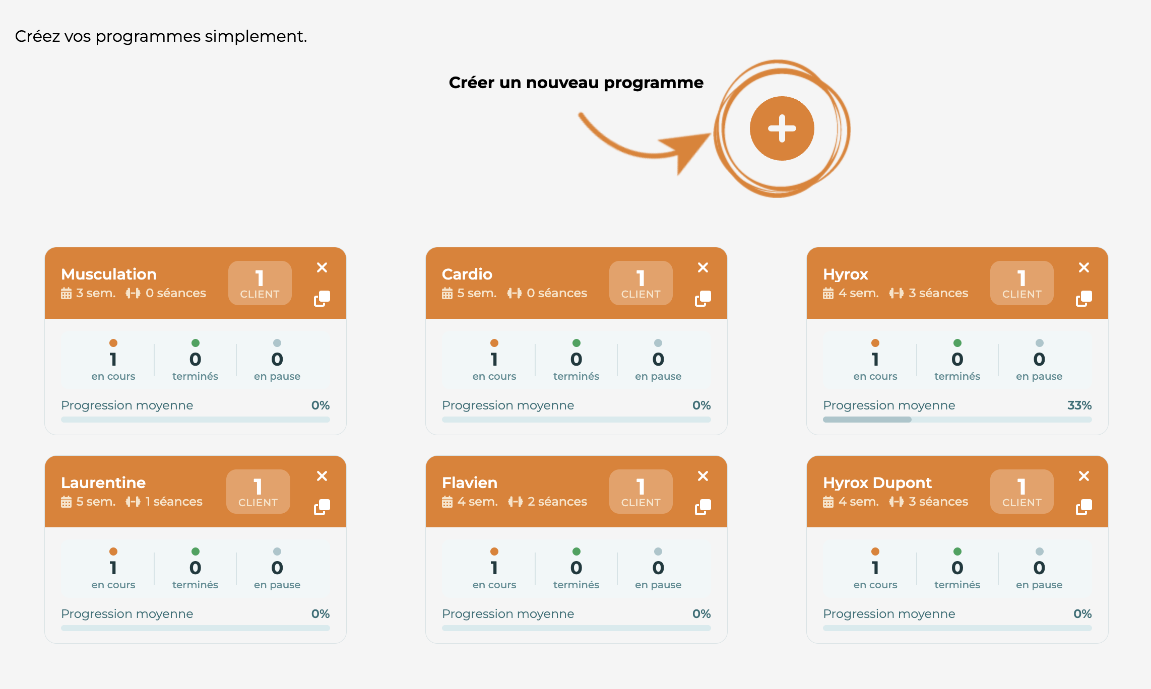 L'ensemble des programmes avec vidéos.
