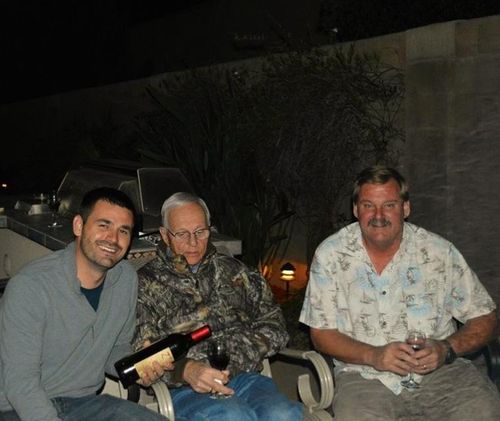 Tim Wolter with Dad and grandpa