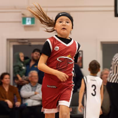 HoopLife League Girl Running