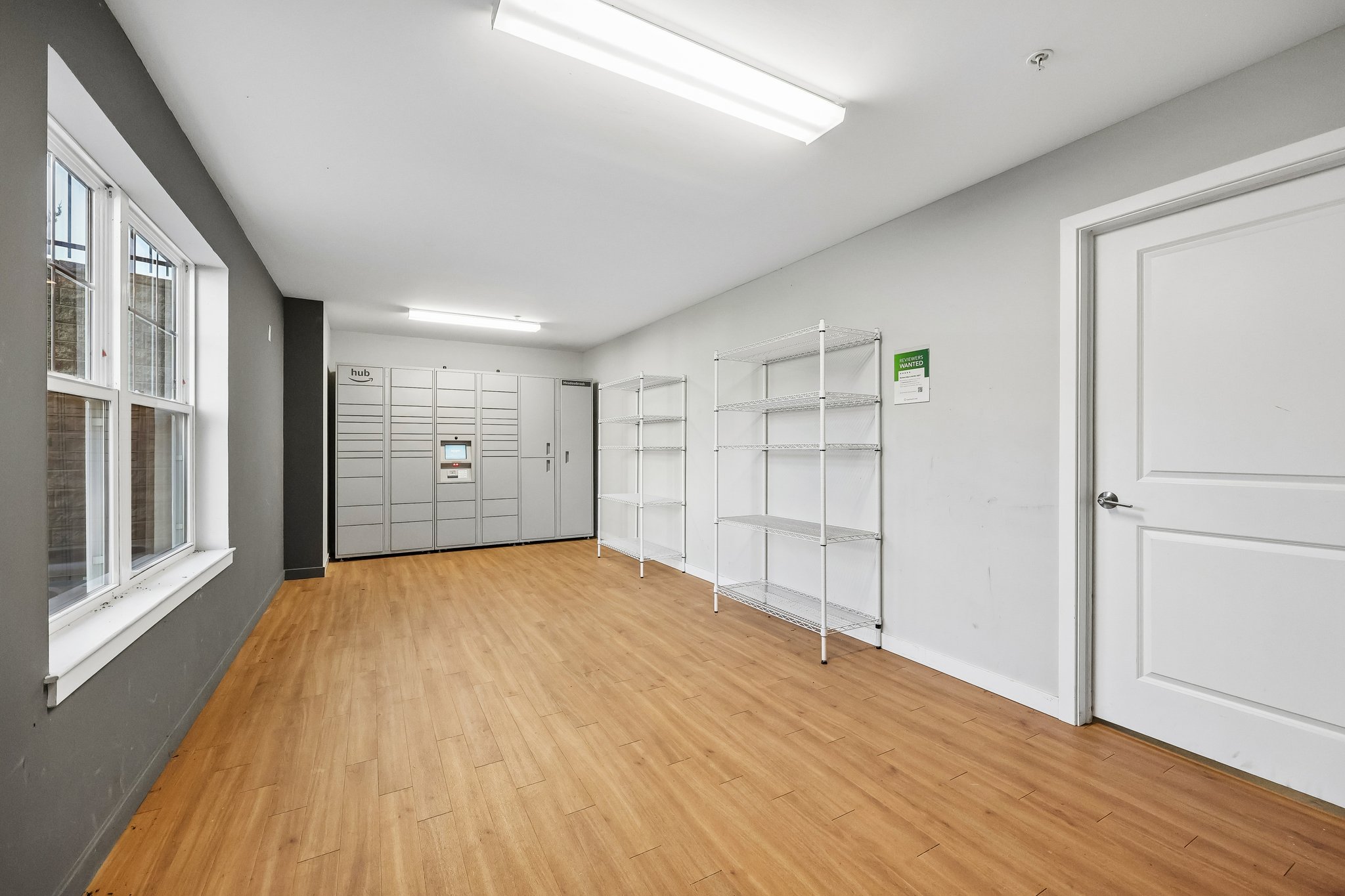 Mail and package room