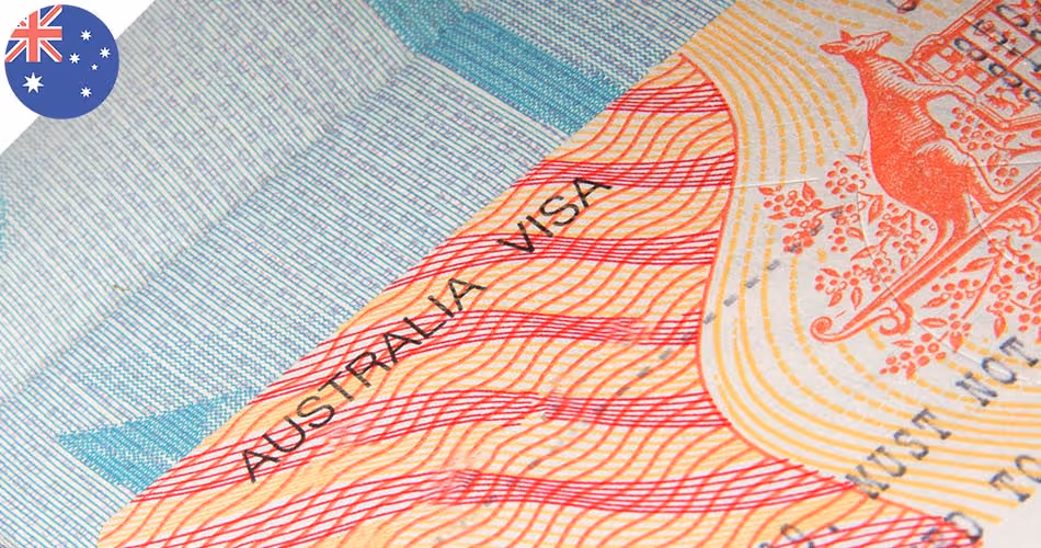 Visa Australie exemple
