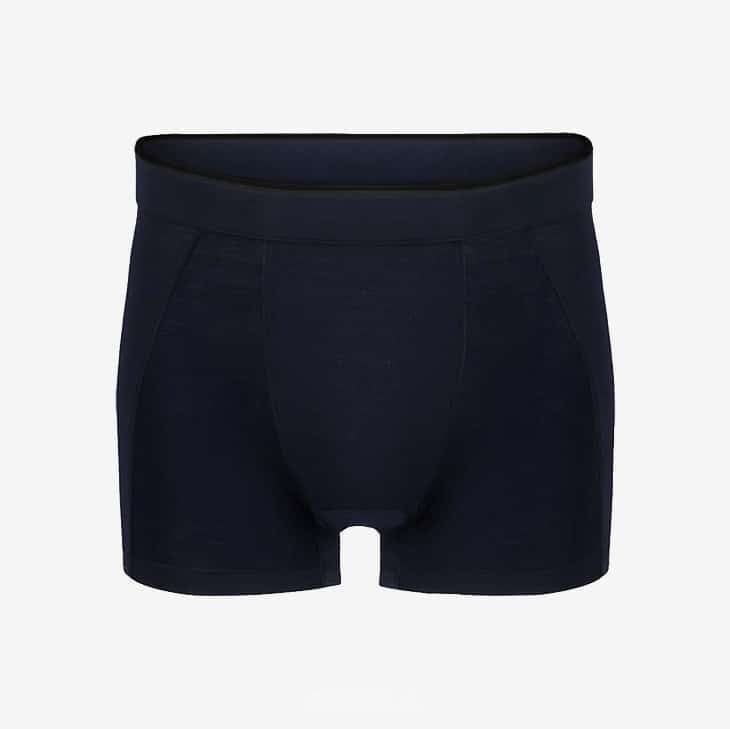 boxer de voyage en laine merinos