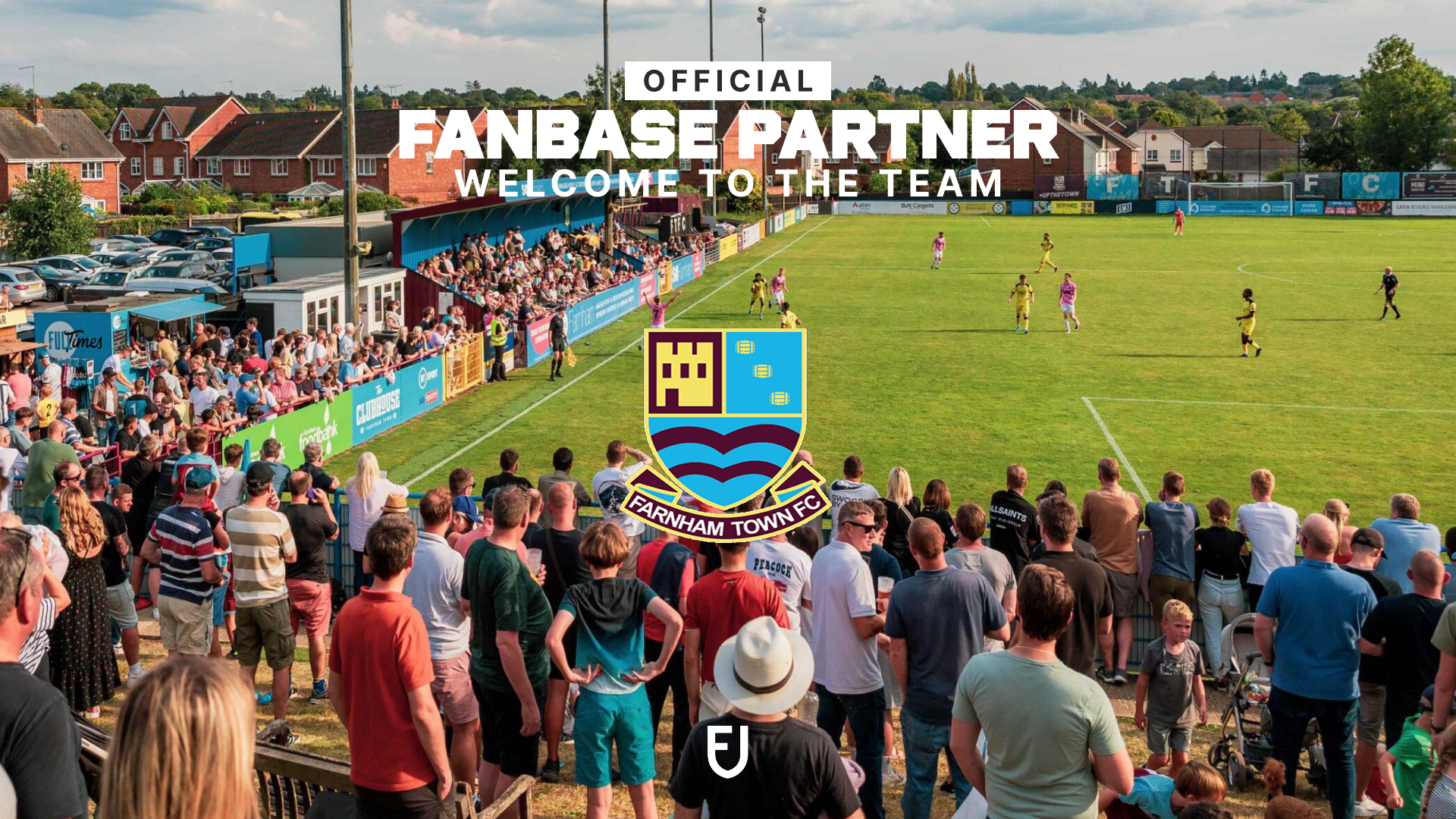 Farnham Town FC select Fanbase as Ticketing & Fan Experience Partner