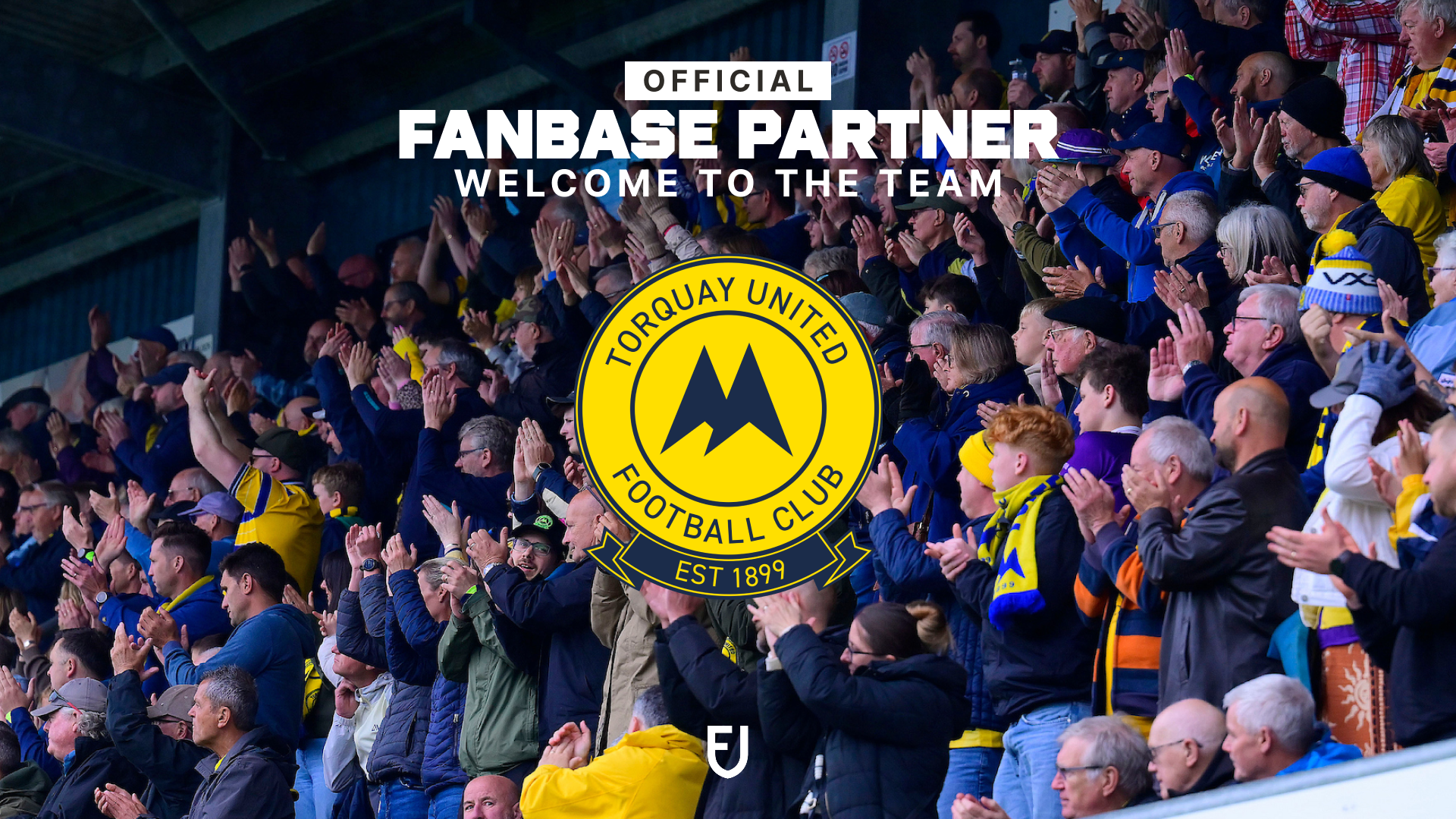 Torquay United FC select Fanbase as their Official Ticketing Partner.