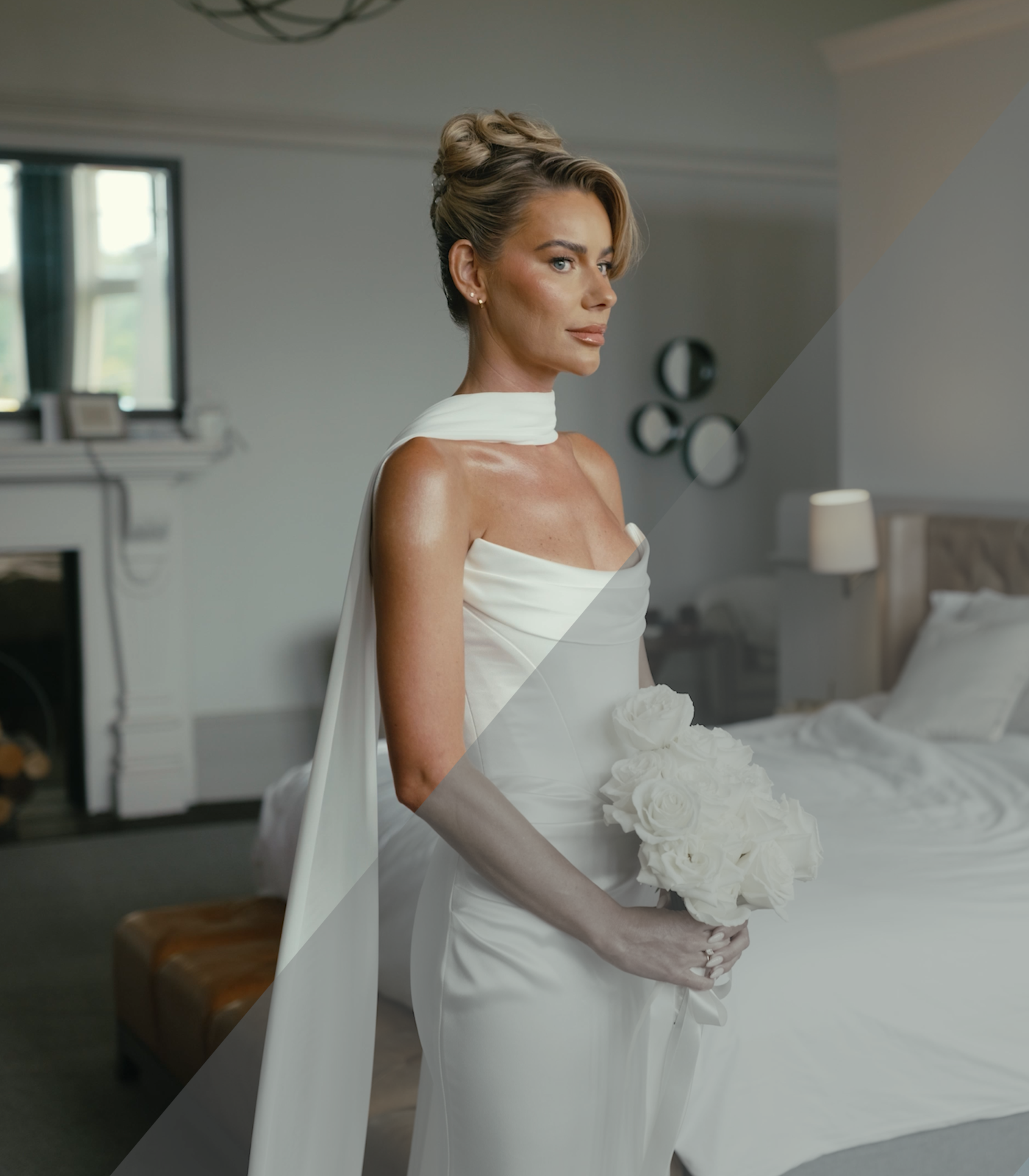 Wedding bride graded with the Valea LUT