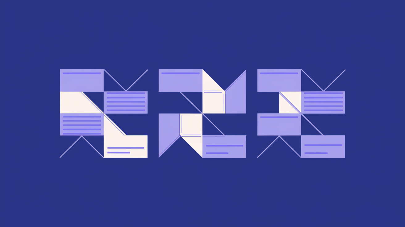 A side-by-side comparison chart of four content marketing strategy frameworks showing their components and best-fit use cases