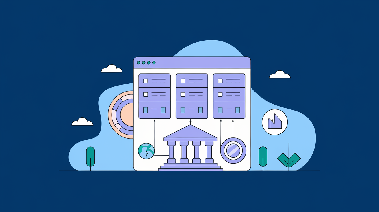 B2B content marketing services catalog with strategy and production blocks