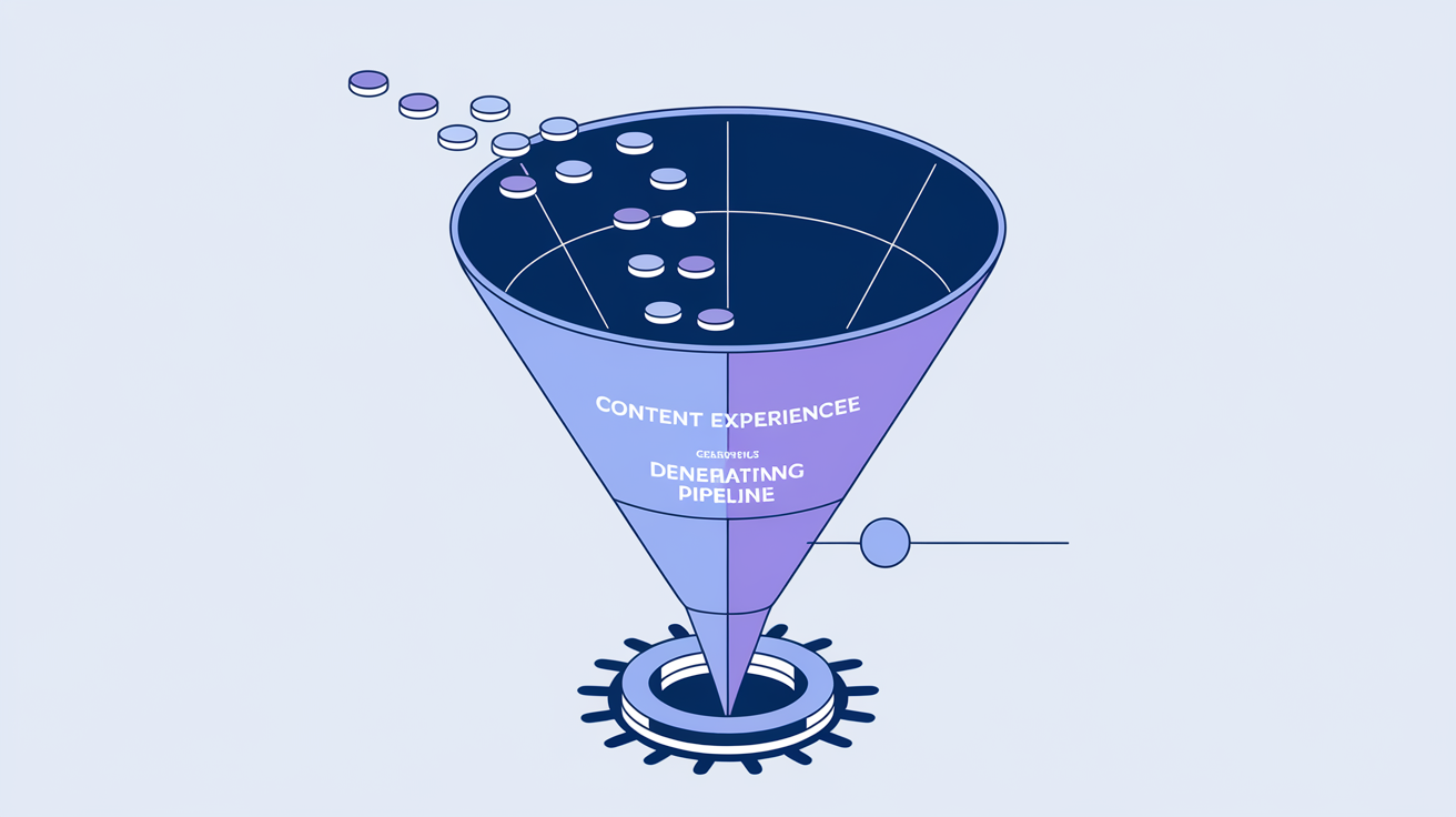 How B2B teams use content experience to drive demand generation. Covers buyer behavior shifts, content mapping, personalization, and measurement.