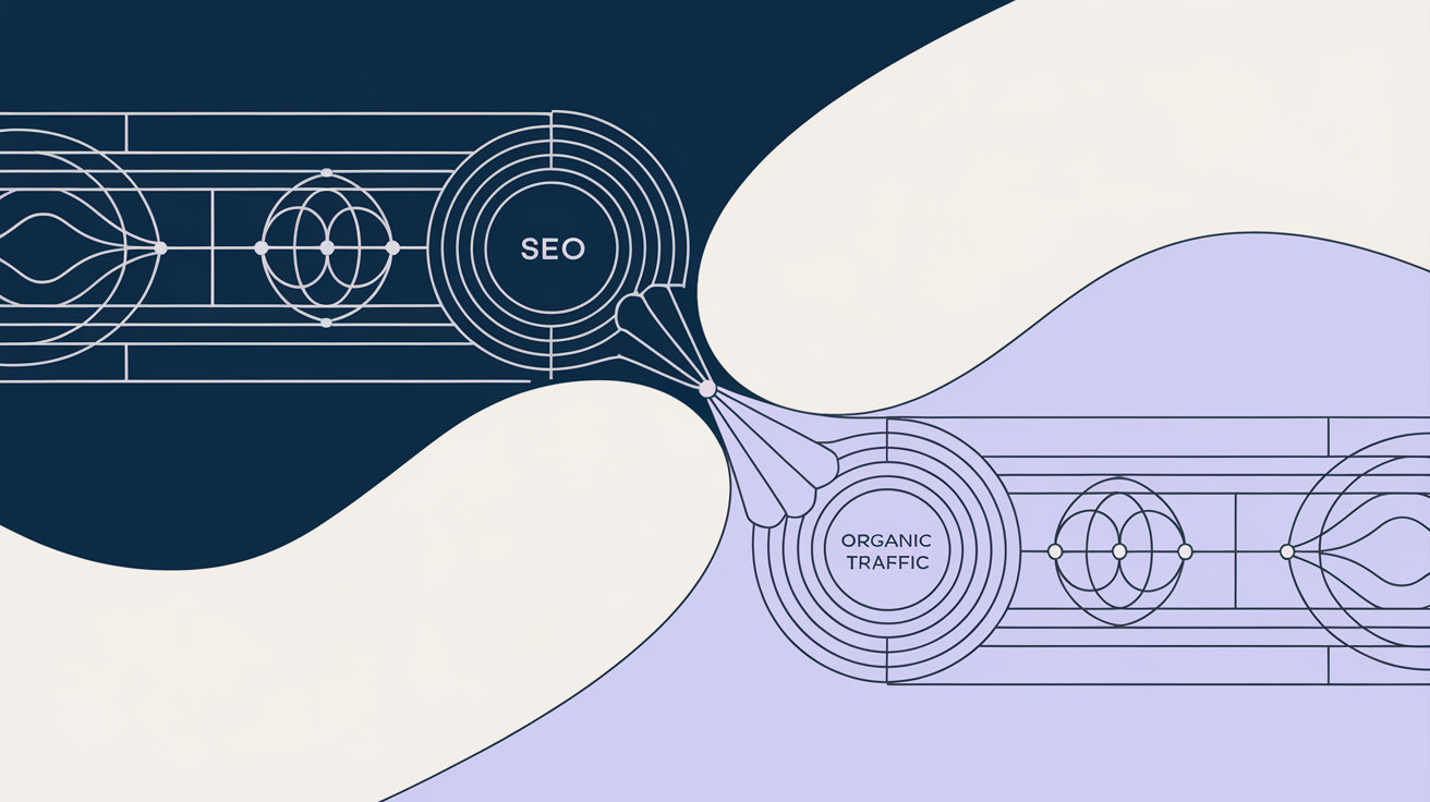 SEO and organic traffic are directly connected. Better optimization means higher rankings, which means more free visitors. Here is how the system works.