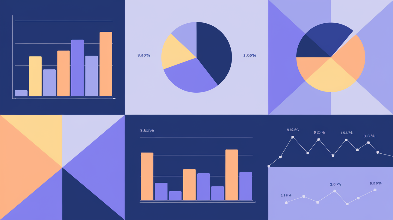 Content performance analysis dashboard showing traffic, engagement, and conversion metrics across a blog portfolio