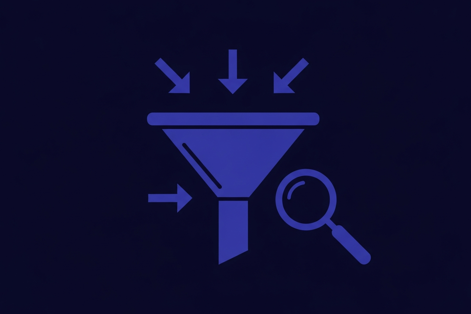 Diagram showing keywords sorted into four search intent buckets: informational, navigational, commercial, and transactional