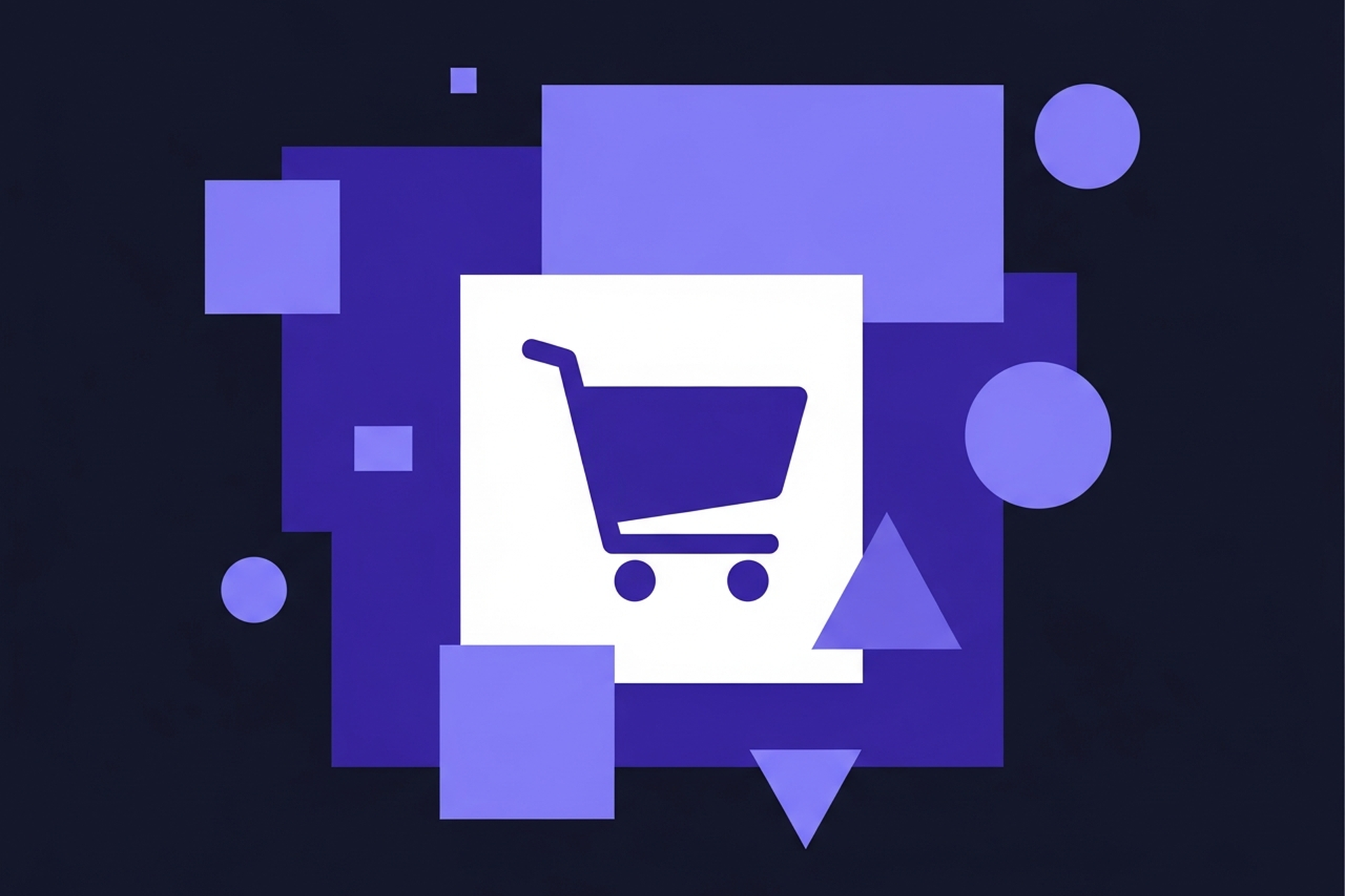 A hub-and-spoke diagram showing product category content clusters for an ecommerce brand