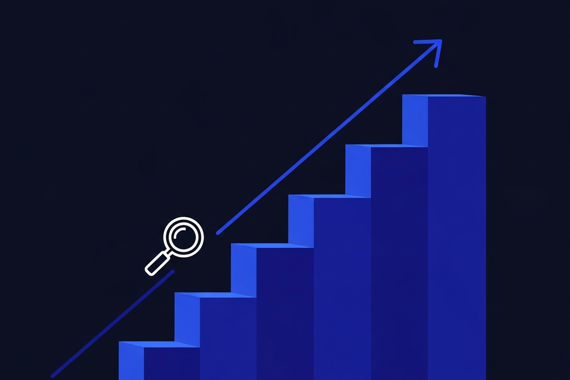 Diagram showing a four-step framework to increase organic search traffic: audit, structure, create, and build authority