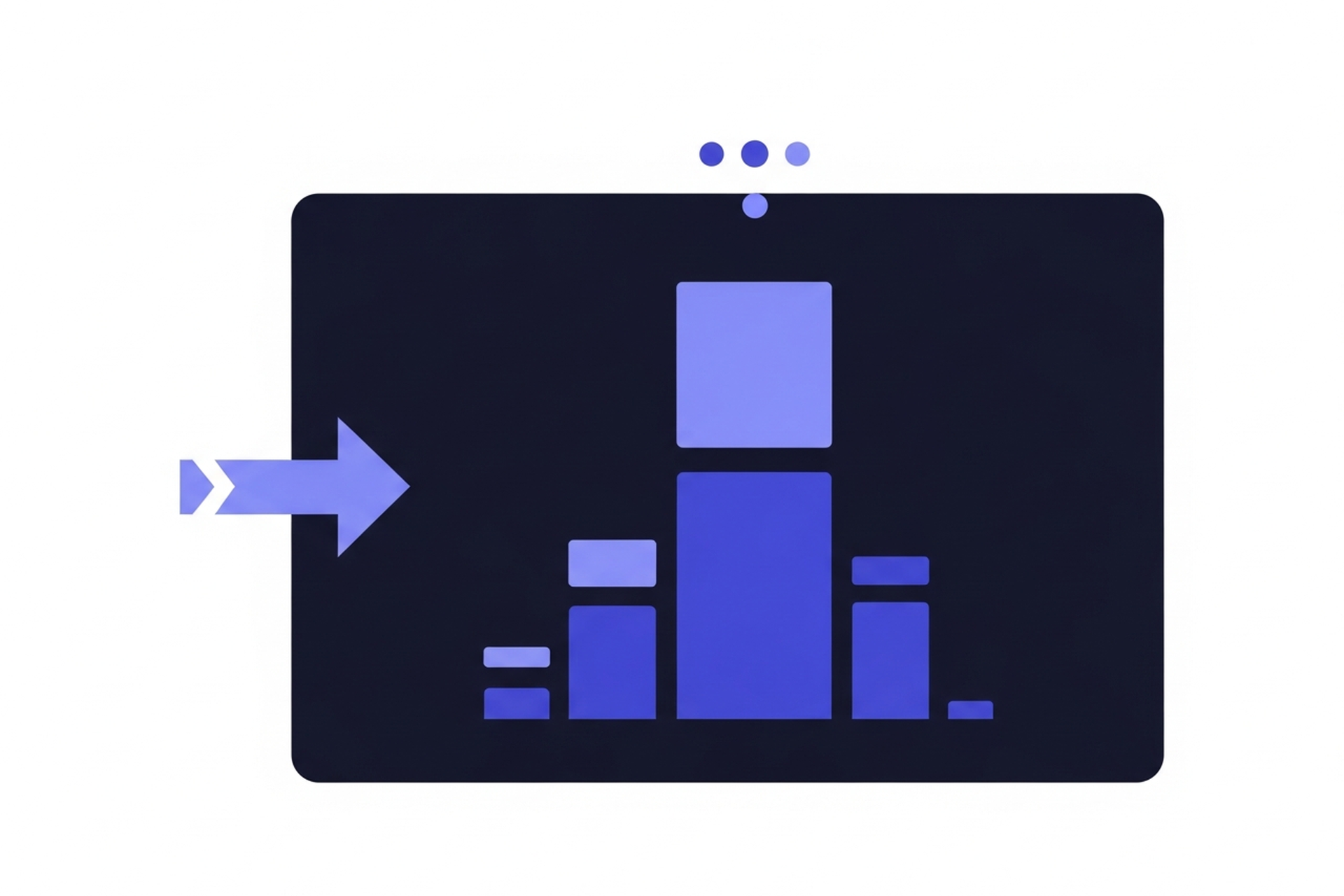 Search engine ranking diagram showing a query entering a search index, algorithmic ranking signals processing, and organic results with traffic flow arrows to a website