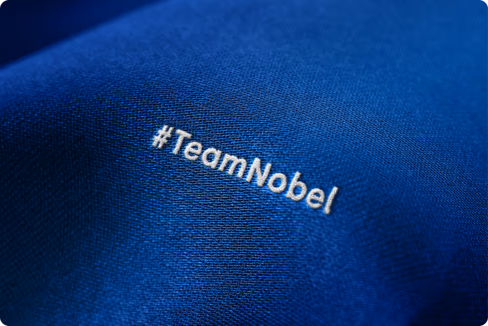 Team Nobel op stof gestikt