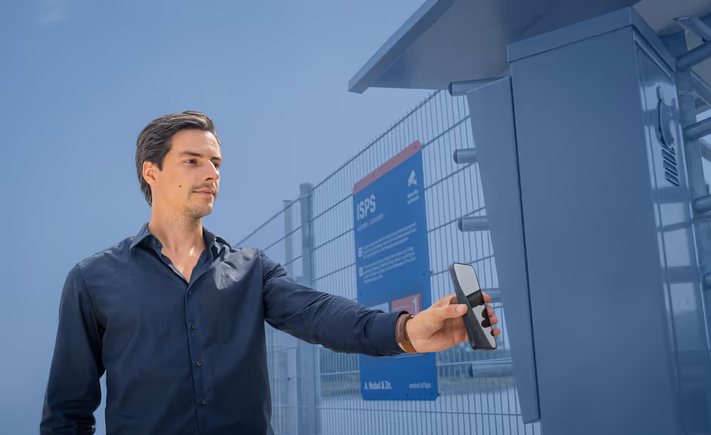 Het eerste volledig geautomatiseerde ISPS-toegangssysteem