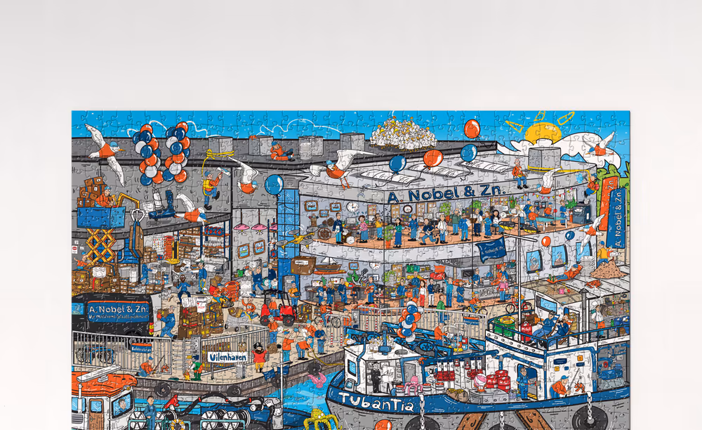 Nobel lanceert een unieke eigen puzzel