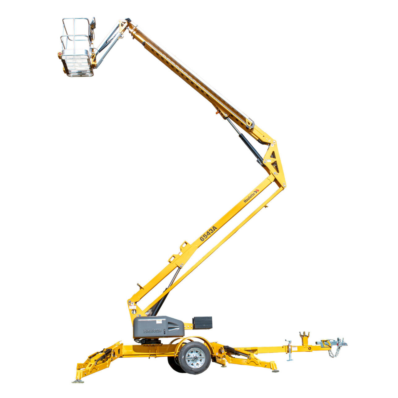 6543 A Haulotte Electric Towable Boom Lifts